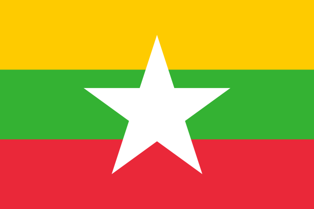 Drapeau Myanmar