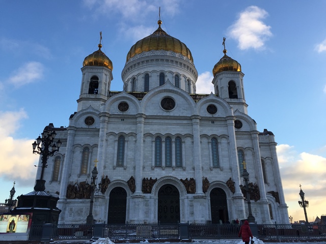 Cath&drale du Christ Saint-Sauveur Moscou Russie