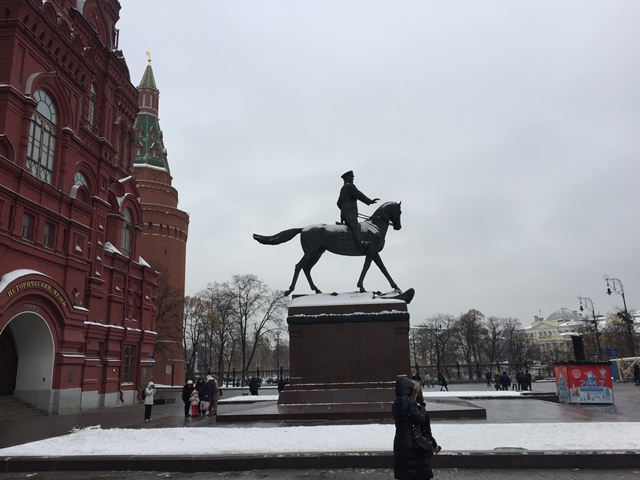 Statue du Marshal Zhukov