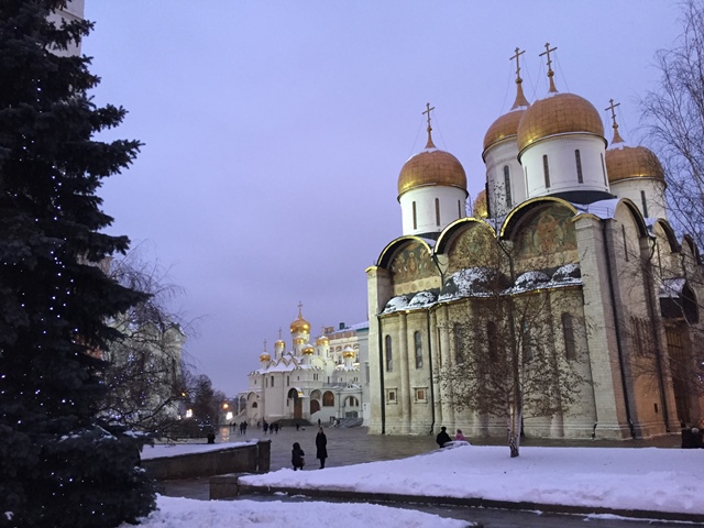 Cathédrales du Kremlin Moscou