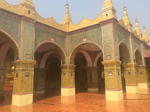 Pagode Colline de Mandalay