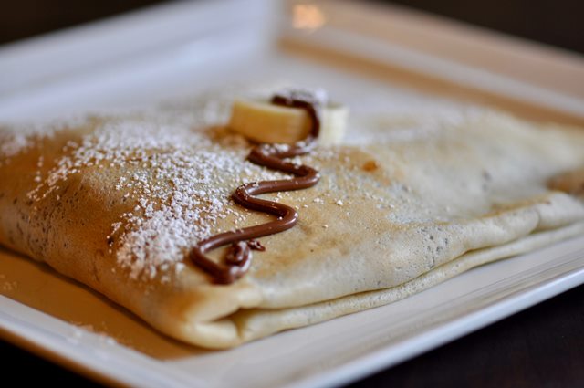 Crêpes sucrées chocolat